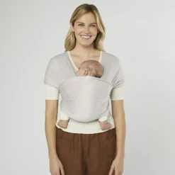 Sale Ergobaby Echarpe de portage Aura Mesh Soft Grey