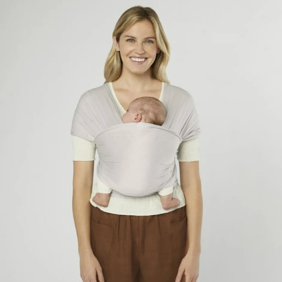 Sale Ergobaby Echarpe de portage Aura Mesh Soft Grey