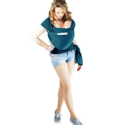 Discount Love Radius Echarpe de portage en coton bio Basic Bleu rétro