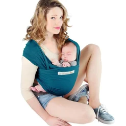 Discount Love Radius Echarpe de portage en coton bio Basic Bleu rétro