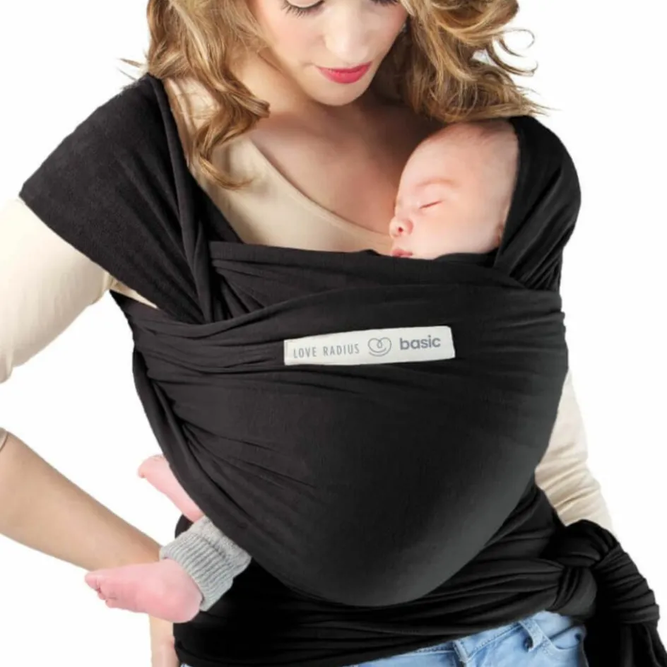 Discount Love Radius Echarpe de portage en coton bio Basic Presque Noir