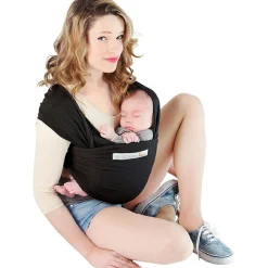 Discount Love Radius Echarpe de portage en coton bio Basic Presque Noir