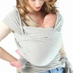 Echarpe de portage en coton bio Basic Perle|Love Radius Sale