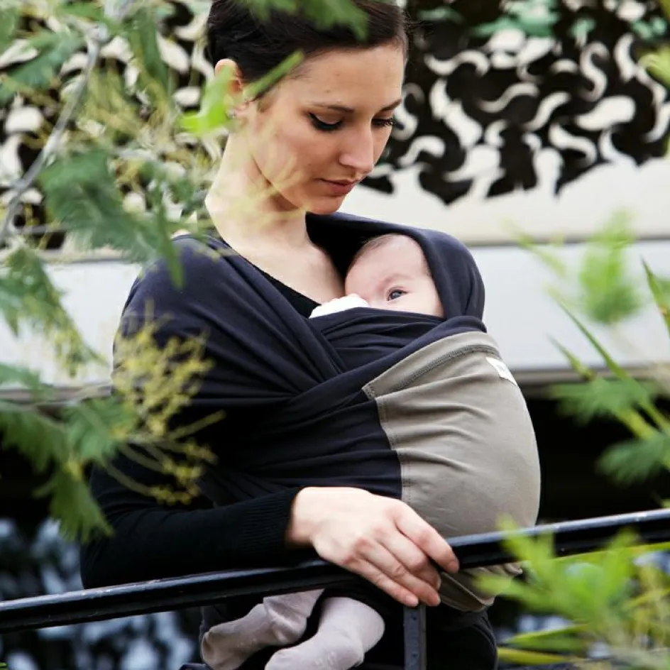 Clearance Love Radius Echarpe de portage L'Originale anthracite poche olive