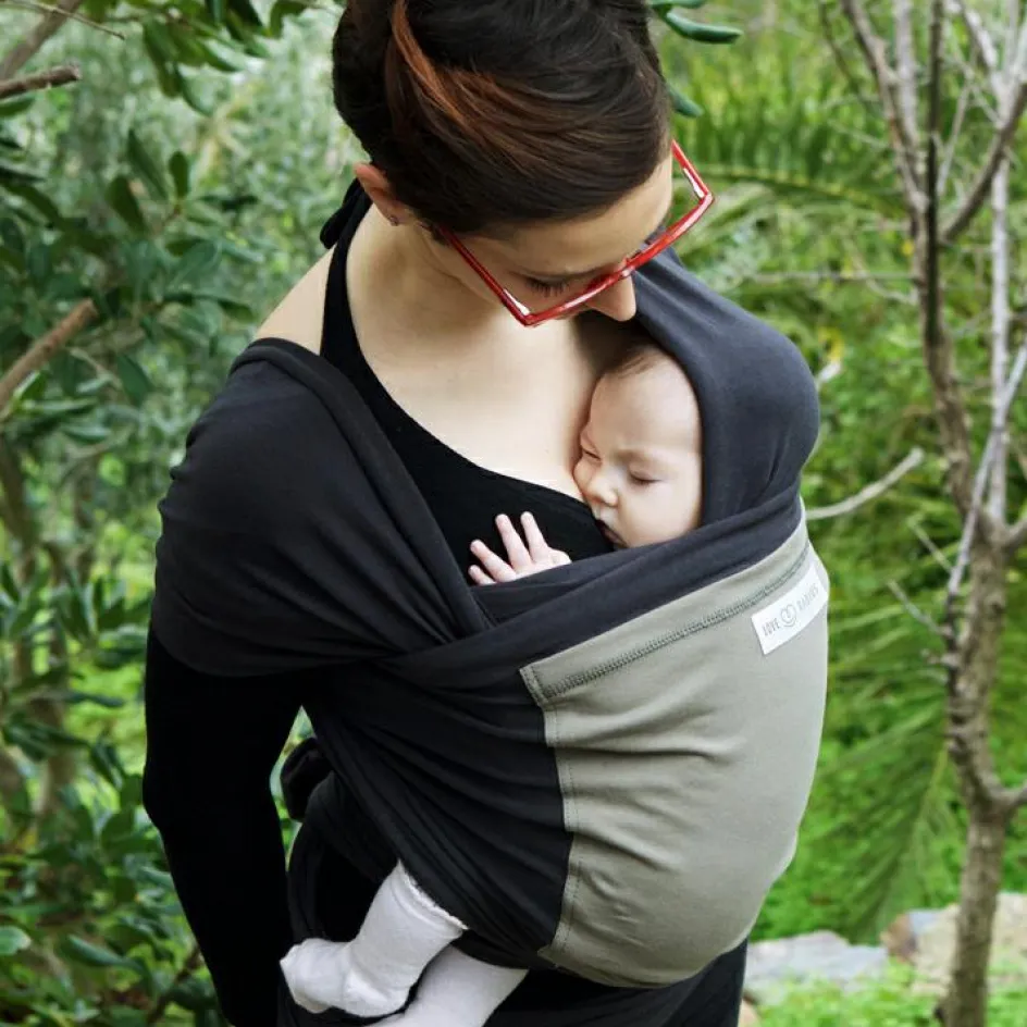 Clearance Love Radius Echarpe de portage L'Originale anthracite poche olive