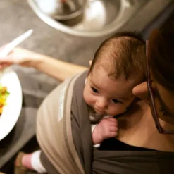 Clearance Love Radius Echarpe de portage L'Originale anthracite poche olive