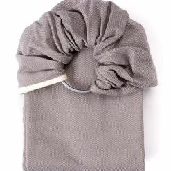 Hot NéoBulle Echarpe de portage Sling sans noeud tissé en coton bio gris vintage