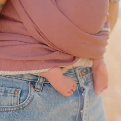 Hot NéoBulle Echarpe de portage tissée en coton bio terracotta (4,60 m)