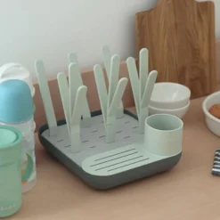 New Béaba Egoutte biberons forêt misty-mineral