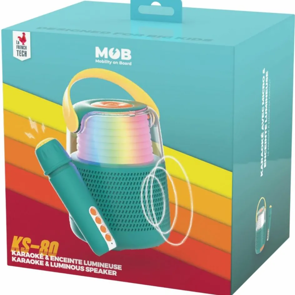 Enceinte karaoké KS Bleue|MOB