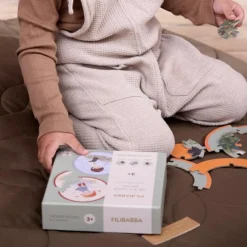 Ensemble de 5 puzzles ronds Petits aventuriers|Filibabba Online