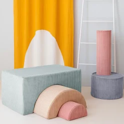 Ensemble de jeu arc-en-ciel Peppermint Green velours côtelé|Wigiwama New