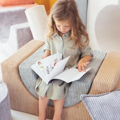 Outlet Wigiwama Ensemble de jeu arc-en-ciel Brown Sugar velours côtelé