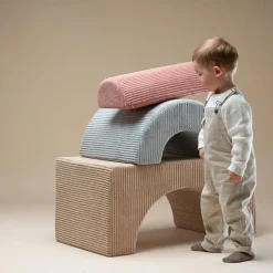 Outlet Wigiwama Ensemble de jeu arc-en-ciel Brown Sugar velours côtelé