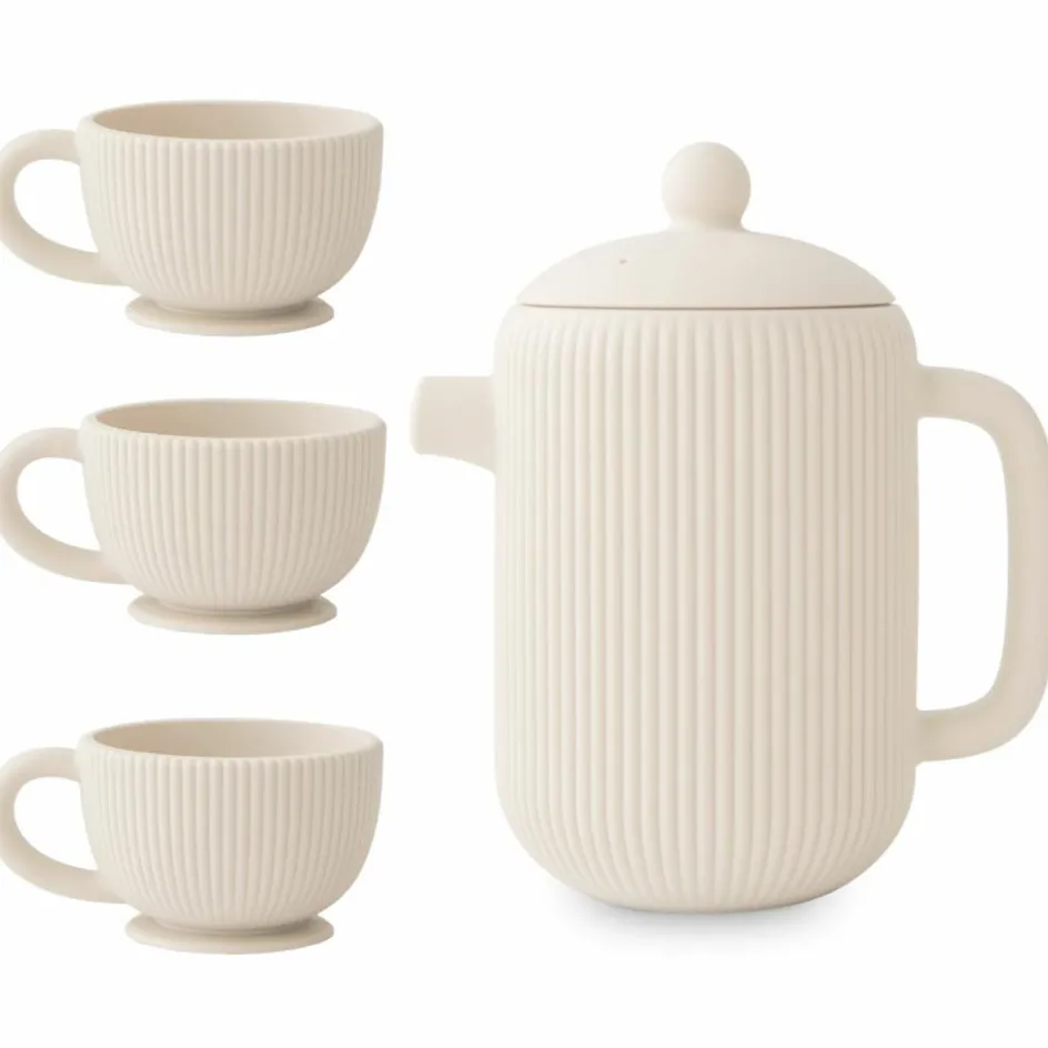 Ensemble de jeu Thé en silicone Shifting Sand (4 pièces)|Mushie Discount
