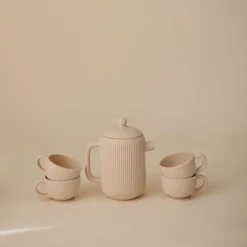 Ensemble de jeu Thé en silicone Shifting Sand (4 pièces)|Mushie Discount