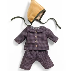Ensemble vêtements Pomea ambre pour poupée|Djeco Discount