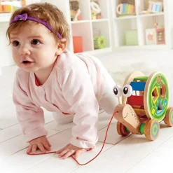 Hot Hape Escargot à tirer avec jeu de formes