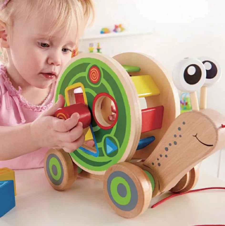 Hot Hape Escargot à tirer avec jeu de formes