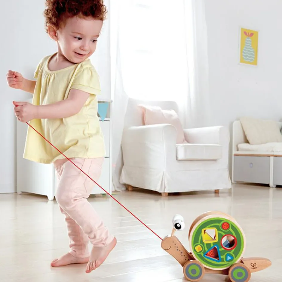 Hot Hape Escargot à tirer avec jeu de formes