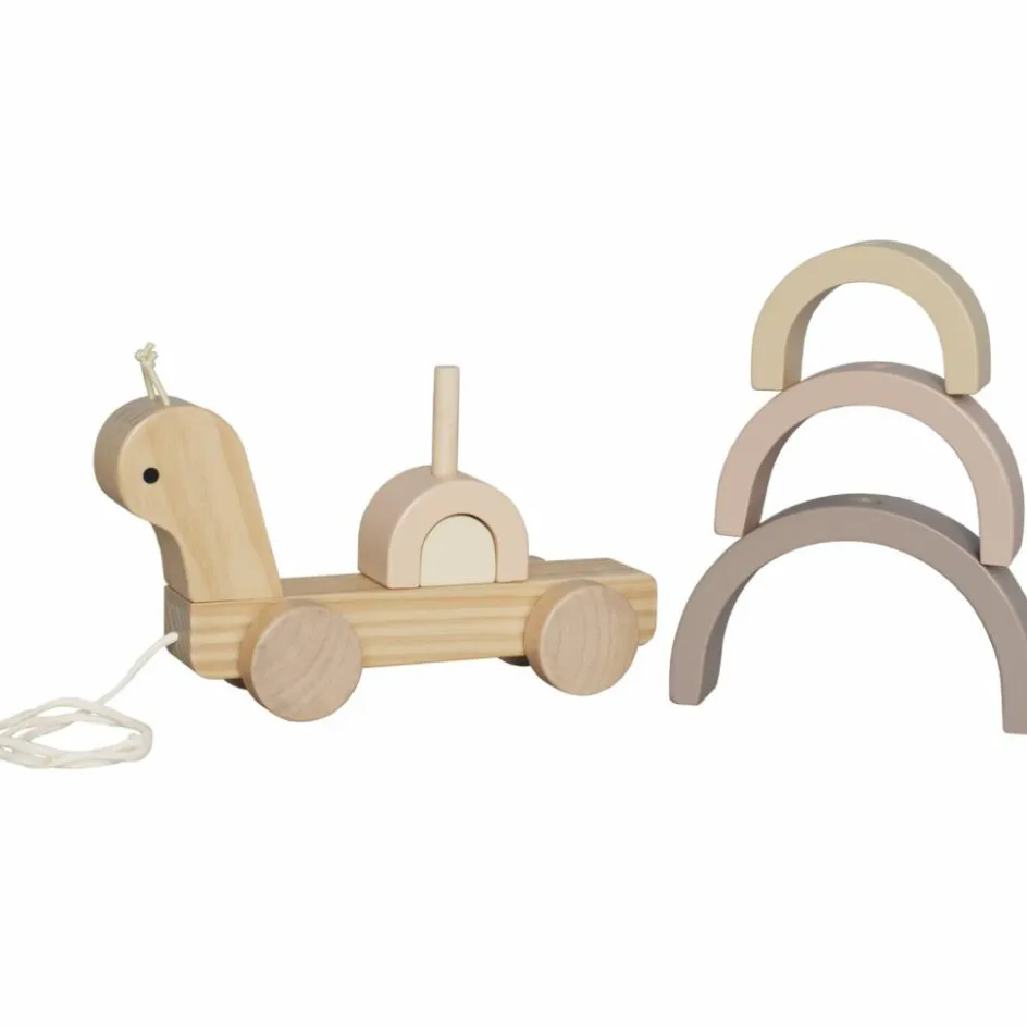 Hot Jabadabado Escargot en bois à tirer