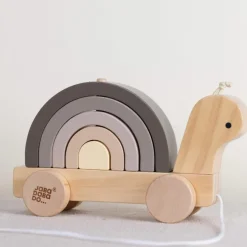 Hot Jabadabado Escargot en bois à tirer