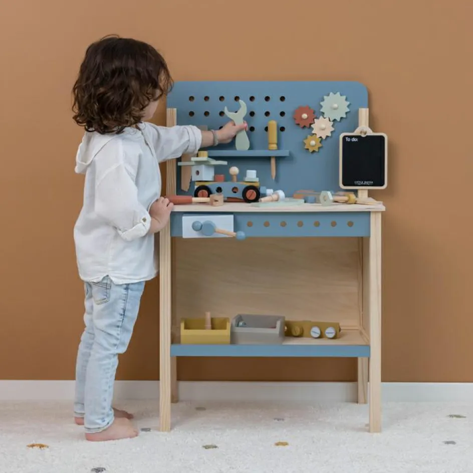 Etabli de bricolage en bois|Little Dutch Discount
