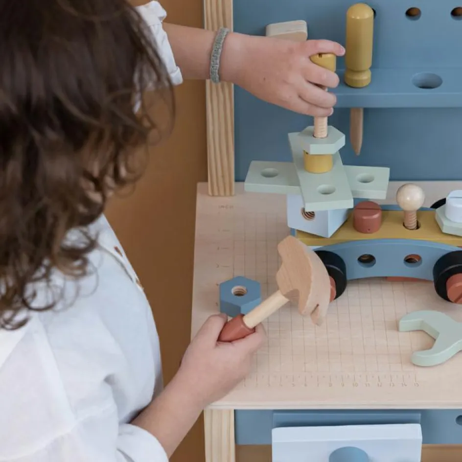 Etabli de bricolage en bois|Little Dutch Discount