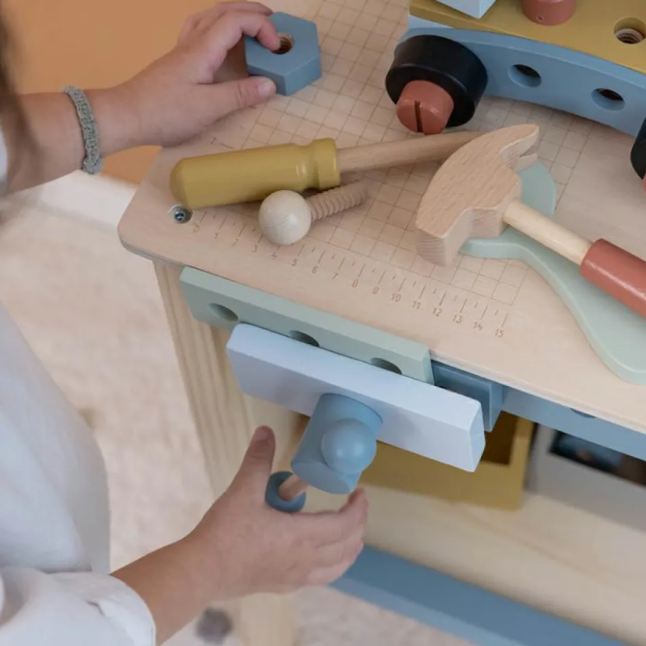 Etabli de bricolage en bois|Little Dutch Discount