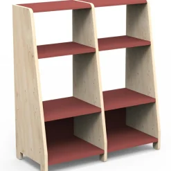 Hot Mathy by bols Etagère 2 colonnes Asymetry (coloris au choix)