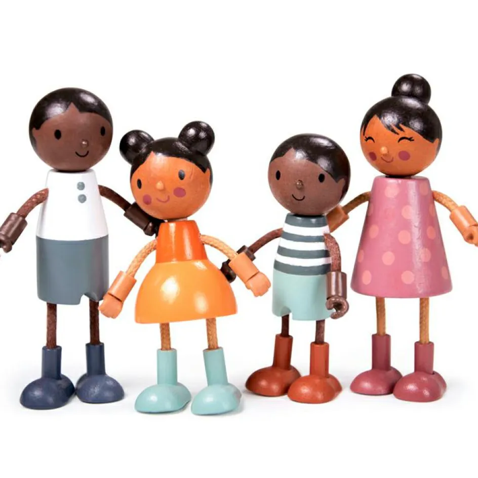 Famille de figurines en bois Hummingbird|Tender Leaf Outlet