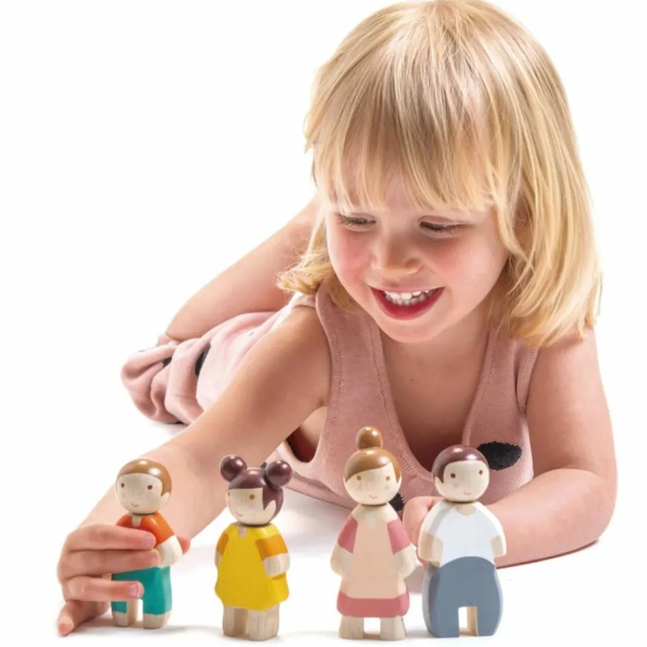 Clearance Tender Leaf Famille de poupées The Leaf