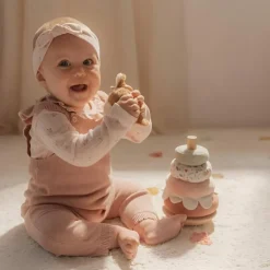 Best Little Dutch Faon à empiler doudou bois FSC Fairy Garden