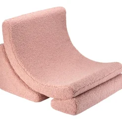 New Wigiwama Fauteuil Moon Guava Pink molletonné
