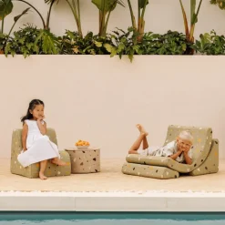 Fauteuil Moon Terrazzo Moss|Wigiwama Discount