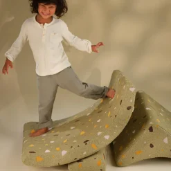 Fauteuil Moon Terrazzo Moss|Wigiwama Discount