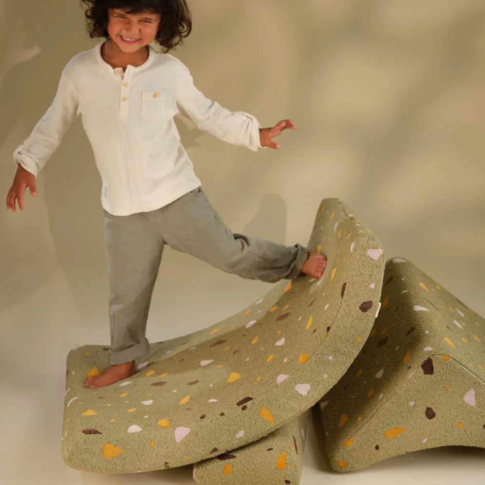 Fauteuil Moon Terrazzo Moss|Wigiwama Discount