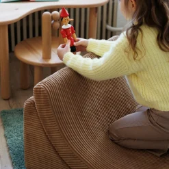 Fauteuil Moon Toffee velours côtelé|Wigiwama Outlet