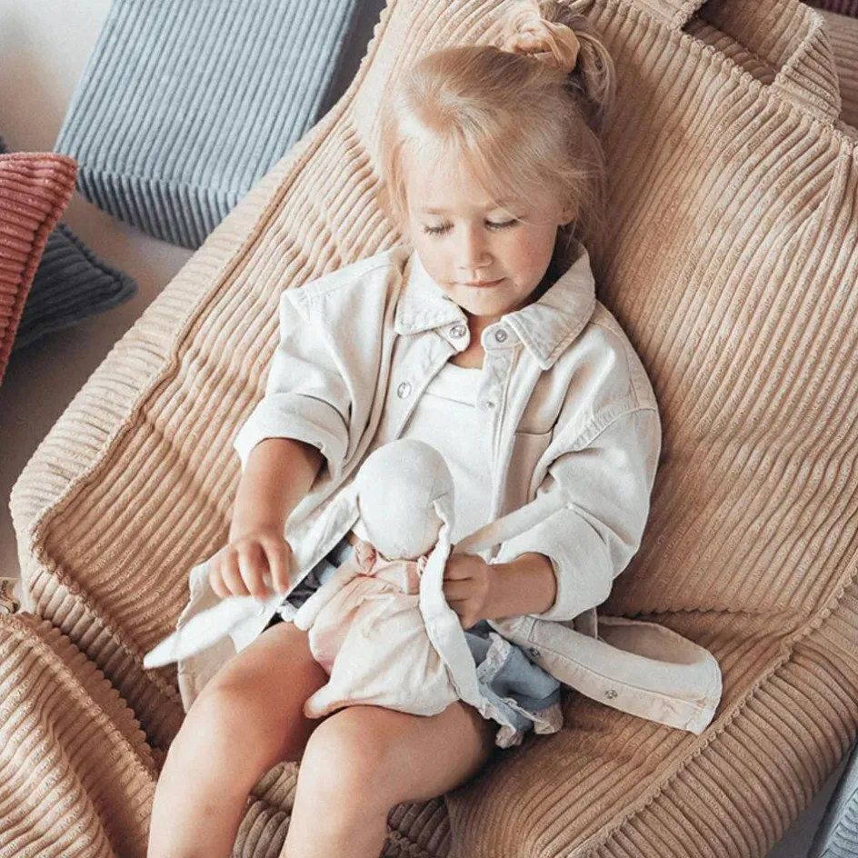 Fauteuil pouf Brown Sugar velours côtelé|Wigiwama Hot