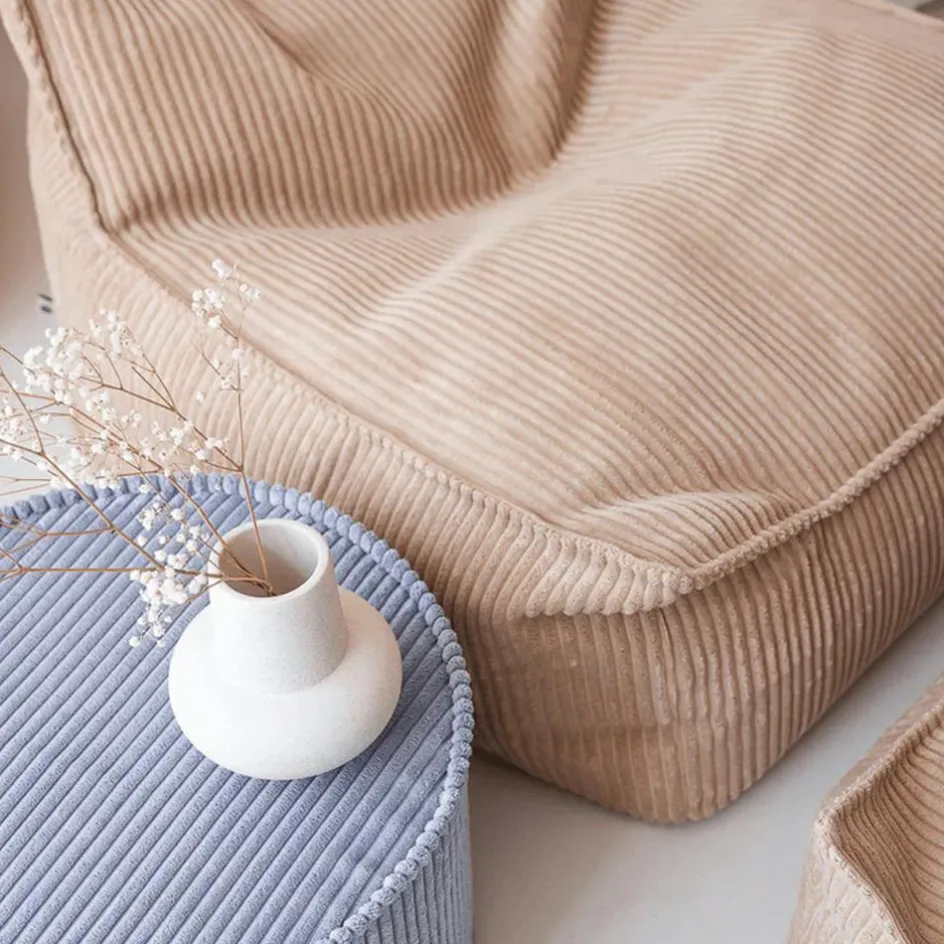 Fauteuil pouf Brown Sugar velours côtelé|Wigiwama Hot