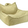 Outlet Wigiwama Fauteuil pouf Matcha molletonné
