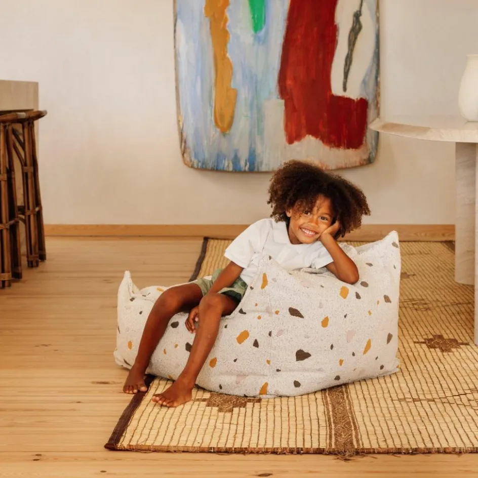 Fauteuil pouf Terrazzo Marble|Wigiwama Outlet