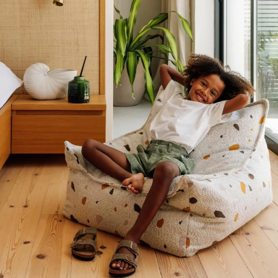 Fauteuil pouf Terrazzo Marble|Wigiwama Outlet