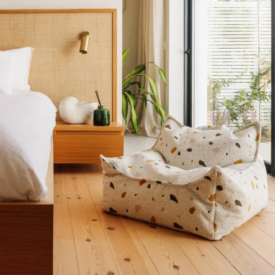 Fauteuil pouf Terrazzo Marble|Wigiwama Outlet