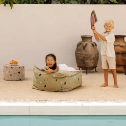 Outlet Wigiwama Fauteuil pouf Terrazzo Moss