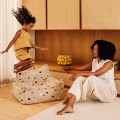 Fauteuil pouf Terrazzo Sand|Wigiwama Outlet