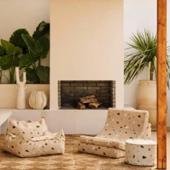 Fauteuil pouf Terrazzo Sand|Wigiwama Outlet
