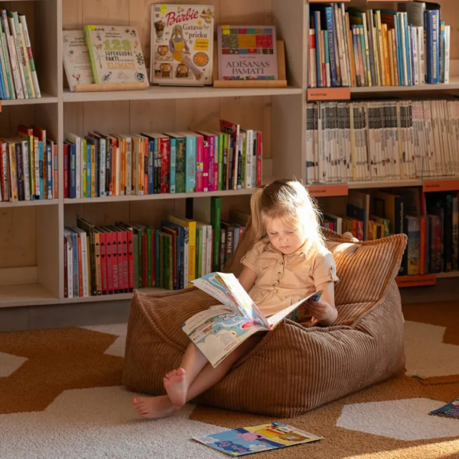 Fauteuil pouf Toffee velours côtelé|Wigiwama Sale