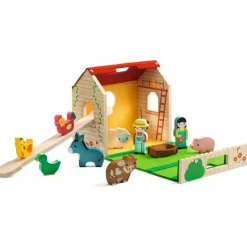 Ferme en bois nomade Softi-Farm|Djeco Hot