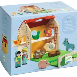 Ferme en bois nomade Softi-Farm|Djeco Hot